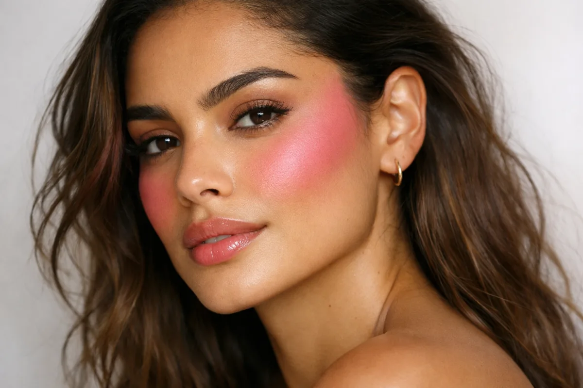 Blush drapeado: a técnica de espalhar cor que virou febre no TikTok