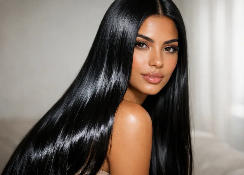 Cabelo espelhado: o efeito high gloss que o TikTok pediu em 2026